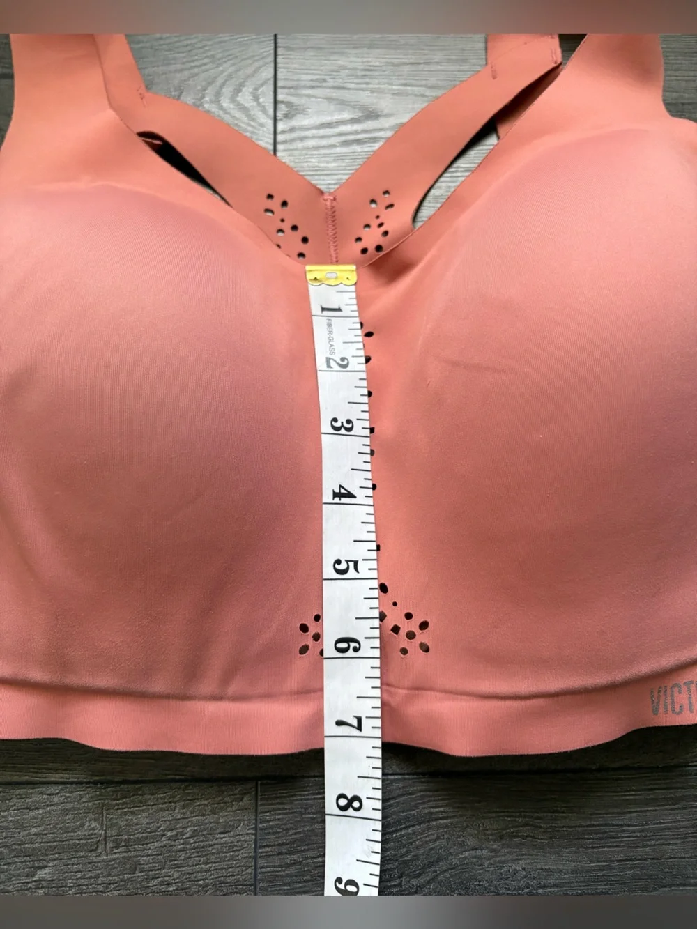 Victoria Sport Angel Max Sports Bra Pink Lined High Support Size 36DDD *READ